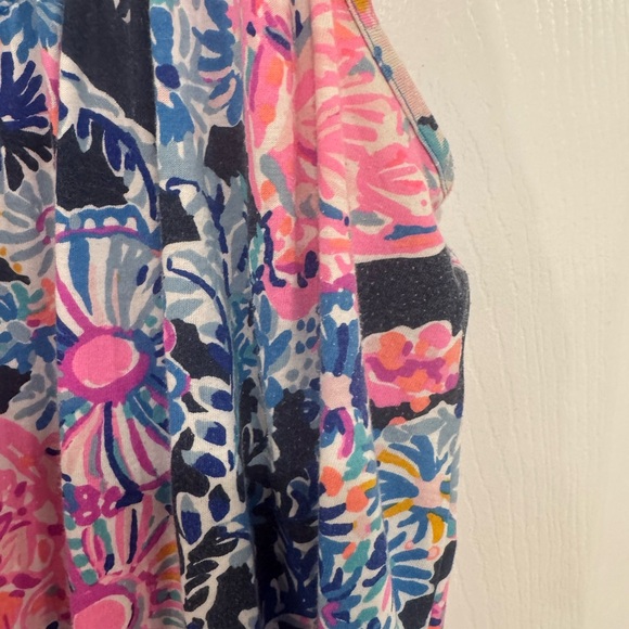 Lilly Pulitzer Vibrant Pink and Navy Mini Dress - Picture 5 of 9